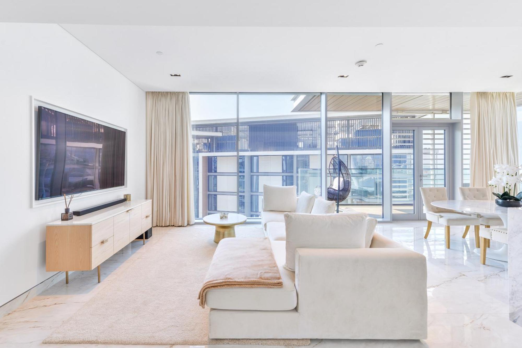 דובאי Premium 2+ 1 Bedroom Condo In The Heart Of Bluewaters Island מראה חיצוני תמונה