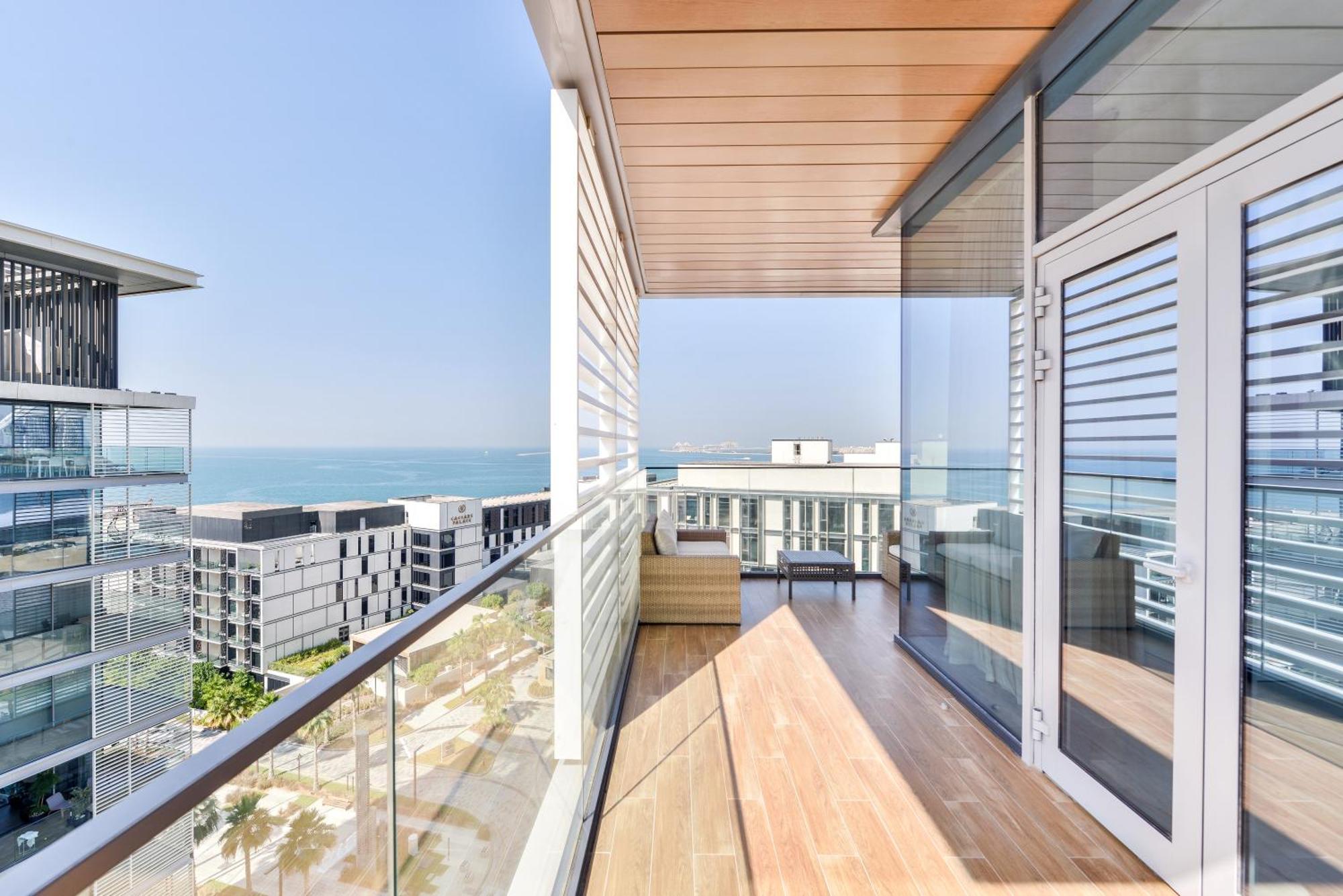 דובאי Premium 2+ 1 Bedroom Condo In The Heart Of Bluewaters Island מראה חיצוני תמונה